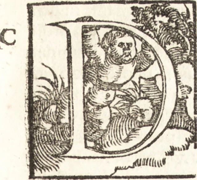 An illustration from Concilia omnia, tam generalia quam particularia : ab apostolorum temporibus in hunc vsque diem a sanctissimis patribus celebrata, & quorum acta literis mandata, ex vetustissimis diuersa[rum] regionu[m] bibliothecis haberi potuere, his duobus tomis continentur : tomvs primvs ea recenset concilia, quae a beato Petro apostolo vsq[ue] ad Iohanne[m] huius nominis papam secundu[m] seruata inuenimus : quo[rum] ordinem & nomina si quis accuratius desideret, versa pagina indicabit, 1538, leaf 146
