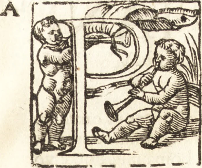 An illustration from Concilia omnia, tam generalia quam particularia : ab apostolorum temporibus in hunc vsque diem a sanctissimis patribus celebrata, & quorum acta literis mandata, ex vetustissimis diuersa[rum] regionu[m] bibliothecis haberi potuere, his duobus tomis continentur : tomvs primvs ea recenset concilia, quae a beato Petro apostolo vsq[ue] ad Iohanne[m] huius nominis papam secundu[m] seruata inuenimus : quo[rum] ordinem & nomina si quis accuratius desideret, versa pagina indicabit, 1538, leaf 154