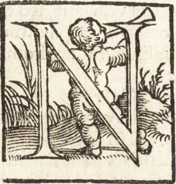 An illustration from Concilia omnia, tam generalia quam particularia : ab apostolorum temporibus in hunc vsque diem a sanctissimis patribus celebrata, & quorum acta literis mandata, ex vetustissimis diuersa[rum] regionu[m] bibliothecis haberi potuere, his duobus tomis continentur : tomvs primvs ea recenset concilia, quae a beato Petro apostolo vsq[ue] ad Iohanne[m] huius nominis papam secundu[m] seruata inuenimus : quo[rum] ordinem & nomina si quis accuratius desideret, versa pagina indicabit, 1538, leaf 283