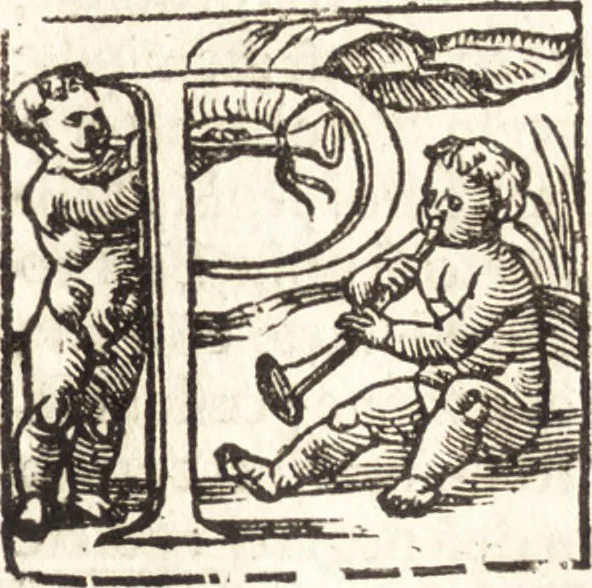An illustration from Concilia omnia, tam generalia quam particularia : ab apostolorum temporibus in hunc vsque diem a sanctissimis patribus celebrata, & quorum acta literis mandata, ex vetustissimis diuersa[rum] regionu[m] bibliothecis haberi potuere, his duobus tomis continentur : tomvs primvs ea recenset concilia, quae a beato Petro apostolo vsq[ue] ad Iohanne[m] huius nominis papam secundu[m] seruata inuenimus : quo[rum] ordinem & nomina si quis accuratius desideret, versa pagina indicabit, 1538, leaf 390