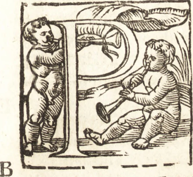 An illustration from Concilia omnia, tam generalia quam particularia : ab apostolorum temporibus in hunc vsque diem a sanctissimis patribus celebrata, & quorum acta literis mandata, ex vetustissimis diuersa[rum] regionu[m] bibliothecis haberi potuere, his duobus tomis continentur : tomvs primvs ea recenset concilia, quae a beato Petro apostolo vsq[ue] ad Iohanne[m] huius nominis papam secundu[m] seruata inuenimus : quo[rum] ordinem & nomina si quis accuratius desideret, versa pagina indicabit, 1538, leaf 532