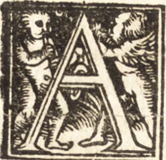 An illustration from Concilia omnia, tam generalia quam particularia : ab apostolorum temporibus in hunc vsque diem a sanctissimis patribus celebrata, & quorum acta literis mandata, ex vetustissimis diuersa[rum] regionu[m] bibliothecis haberi potuere, his duobus tomis continentur : tomvs primvs ea recenset concilia, quae a beato Petro apostolo vsq[ue] ad Iohanne[m] huius nominis papam secundu[m] seruata inuenimus : quo[rum] ordinem & nomina si quis accuratius desideret, versa pagina indicabit, 1538, leaf 555
