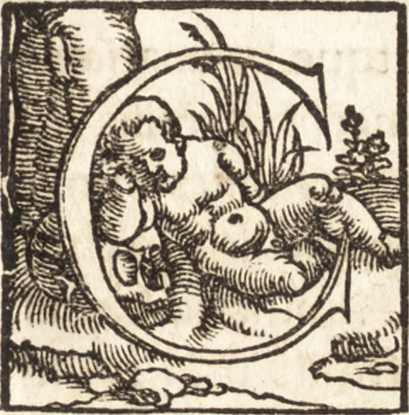 An illustration from Concilia omnia, tam generalia quam particularia : ab apostolorum temporibus in hunc vsque diem a sanctissimis patribus celebrata, & quorum acta literis mandata, ex vetustissimis diuersa[rum] regionu[m] bibliothecis haberi potuere, his duobus tomis continentur : tomvs primvs ea recenset concilia, quae a beato Petro apostolo vsq[ue] ad Iohanne[m] huius nominis papam secundu[m] seruata inuenimus : quo[rum] ordinem & nomina si quis accuratius desideret, versa pagina indicabit, 1538, leaf 6