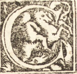An illustration from Concilia omnia, tam generalia quam particularia : ab apostolorum temporibus in hunc vsque diem a sanctissimis patribus celebrata, & quorum acta literis mandata, ex vetustissimis diuersa[rum] regionu[m] bibliothecis haberi potuere, his duobus tomis continentur : tomvs primvs ea recenset concilia, quae a beato Petro apostolo vsq[ue] ad Iohanne[m] huius nominis papam secundu[m] seruata inuenimus : quo[rum] ordinem & nomina si quis accuratius desideret, versa pagina indicabit, 1538, leaf 959