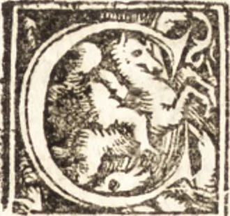 An illustration from Concilia omnia, tam generalia quam particularia : ab apostolorum temporibus in hunc vsque diem a sanctissimis patribus celebrata, & quorum acta literis mandata, ex vetustissimis diuersa[rum] regionu[m] bibliothecis haberi potuere, his duobus tomis continentur : tomvs primvs ea recenset concilia, quae a beato Petro apostolo vsq[ue] ad Iohanne[m] huius nominis papam secundu[m] seruata inuenimus : quo[rum] ordinem & nomina si quis accuratius desideret, versa pagina indicabit, 1538, leaf 968