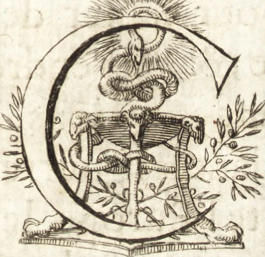 An illustration from Conferences de l'Academie royale de peinture et de sculpture, pendant l'année 1667, 1669, leaf 12