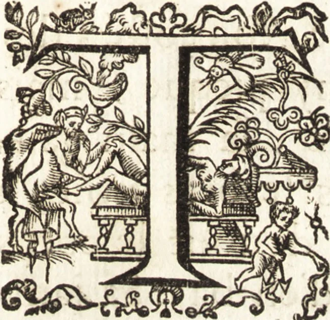 An illustration from Conferences de l'Academie royale de peinture et de sculpture, pendant l'année 1667, 1669, leaf 48