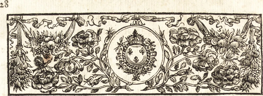An illustration from Conferences de l'Academie royale de peinture et de sculpture, pendant l'année 1667, 1669, leaf 75