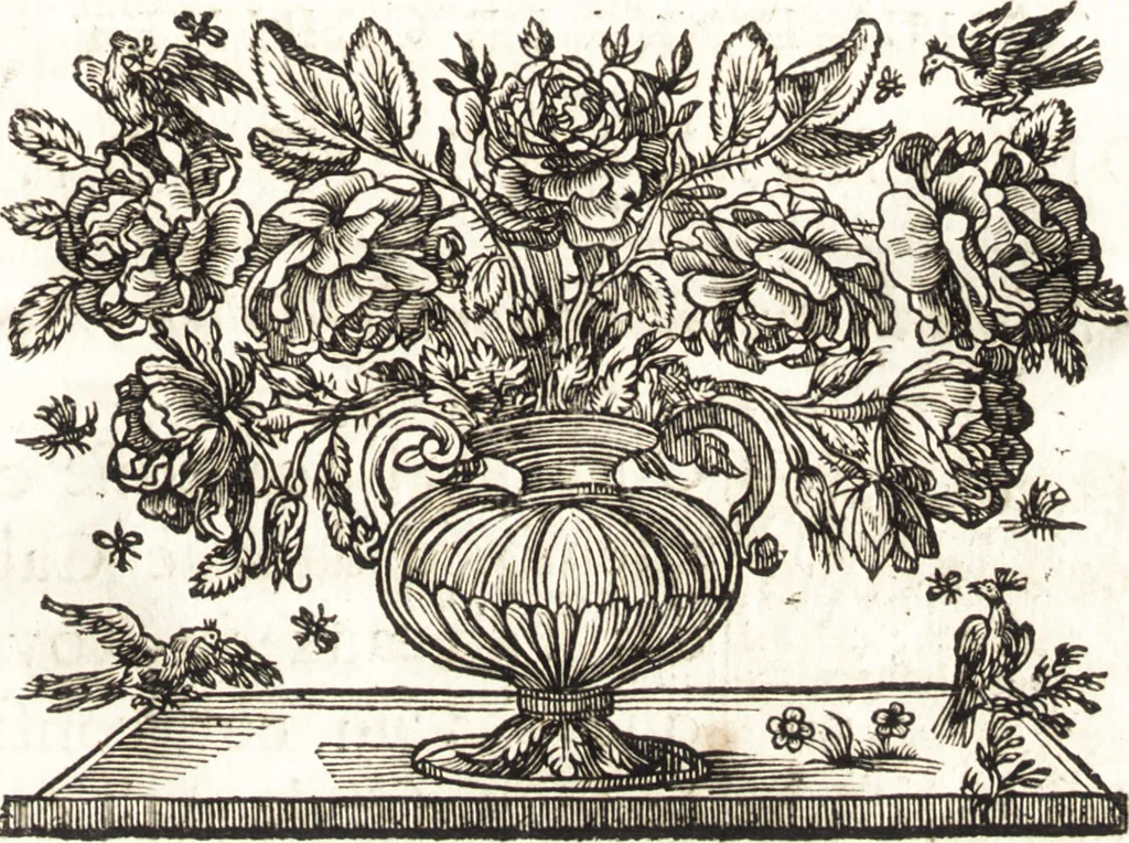 An illustration from Conferences de l'Academie royale de peinture et de sculpture, pendant l'année 1667, 1669, leaf 108