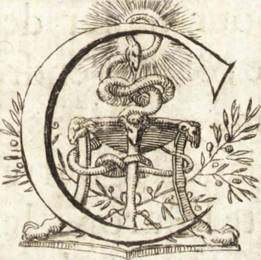 An illustration from Conferences de l'Academie royale de peinture et de sculpture, pendant l'année 1667, 1669, leaf 12