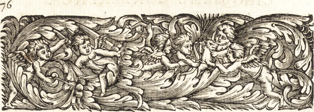 An illustration from Conferences de l'Academie royale de peinture et de sculpture, pendant l'année 1667, 1669, leaf 123
