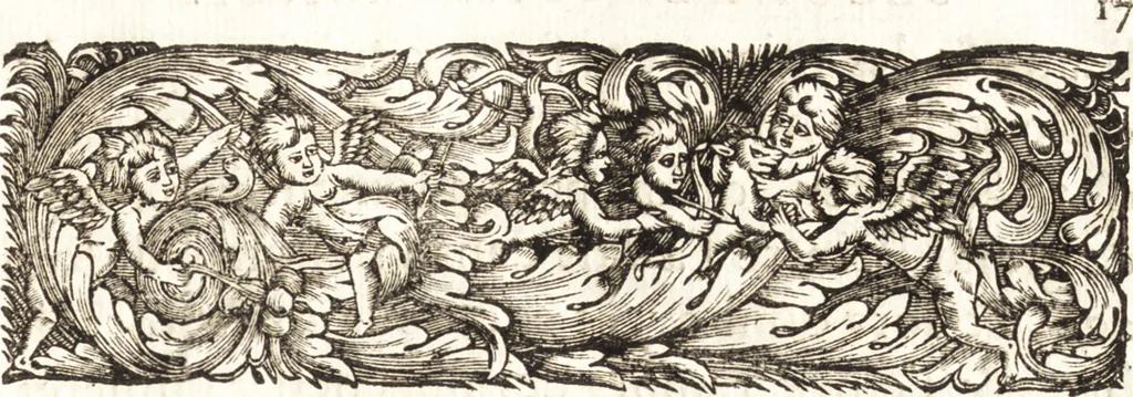 An illustration from Conferences de l'Academie royale de peinture et de sculpture, pendant l'année 1667, 1669, leaf 64