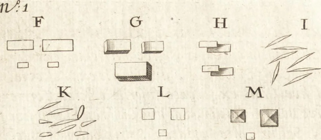 An illustration from Continuatio epistolarum, datarum ad longè celeberrimam Regiam Societatem Londinensem, 1696, leaf 255