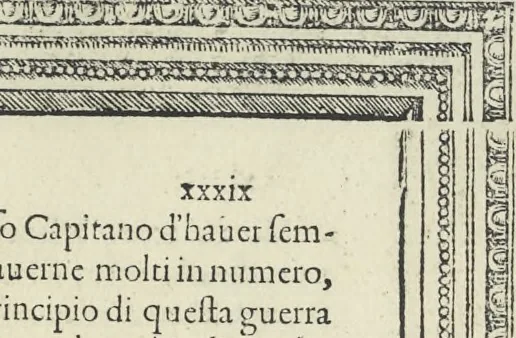 An illustration from Cremona fedelissima citta et nobilissima colonia de Romani : rappresentata in disegno col svo contado et illvstrata d'vna breve historia delle cose piv notabili appartenenti ad essa et de i ritratti natvrali de dvchi et dvchesse di Milano e compendio delle lor vite, 1585, leaf 142