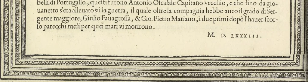 An illustration from Cremona fedelissima citta et nobilissima colonia de Romani : rappresentata in disegno col svo contado et illvstrata d'vna breve historia delle cose piv notabili appartenenti ad essa et de i ritratti natvrali de dvchi et dvchesse di Milano e compendio delle lor vite, 1585, leaf 165