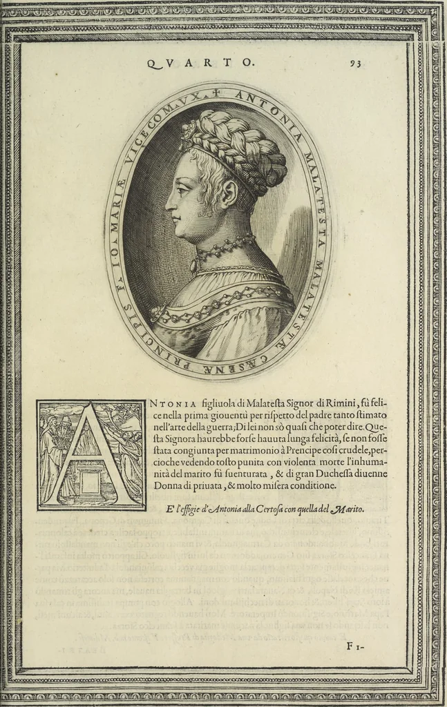 An illustration from Cremona fedelissima citta et nobilissima colonia de Romani : rappresentata in disegno col svo contado et illvstrata d'vna breve historia delle cose piv notabili appartenenti ad essa et de i ritratti natvrali de dvchi et dvchesse di Milano e compendio delle lor vite, 1585, leaf 188