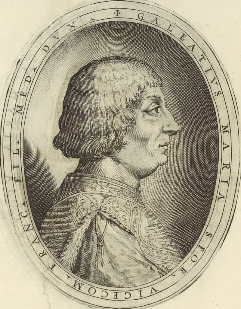 An illustration from Cremona fedelissima citta et nobilissima colonia de Romani : rappresentata in disegno col svo contado et illvstrata d'vna breve historia delle cose piv notabili appartenenti ad essa et de i ritratti natvrali de dvchi et dvchesse di Milano e compendio delle lor vite, 1585, leaf 193