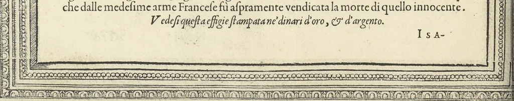 An illustration from Cremona fedelissima citta et nobilissima colonia de Romani : rappresentata in disegno col svo contado et illvstrata d'vna breve historia delle cose piv notabili appartenenti ad essa et de i ritratti natvrali de dvchi et dvchesse di Milano e compendio delle lor vite, 1585, leaf 195