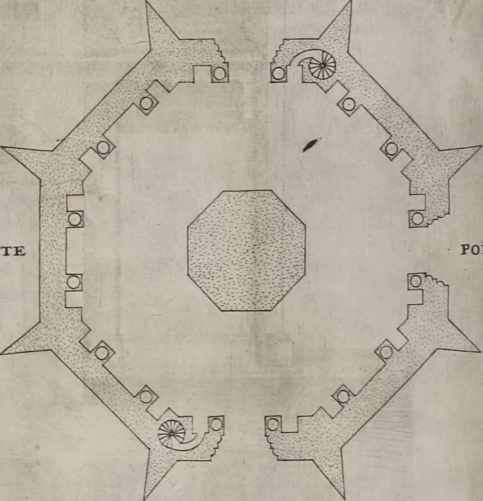 An illustration from Cremona fedelissima citta et nobilissima colonia de Romani : rappresentata in disegno col svo contado et illvstrata d'vna breve historia delle cose piv notabili appartenenti ad essa et de i ritratti natvrali de dvchi et dvchesse di Milano e compendio delle lor vite, 1585, leaf 217