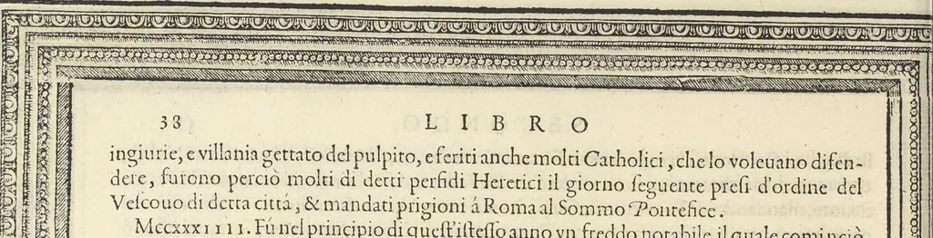 An illustration from Cremona fedelissima citta et nobilissima colonia de Romani : rappresentata in disegno col svo contado et illvstrata d'vna breve historia delle cose piv notabili appartenenti ad essa et de i ritratti natvrali de dvchi et dvchesse di Milano e compendio delle lor vite, 1585, leaf 53