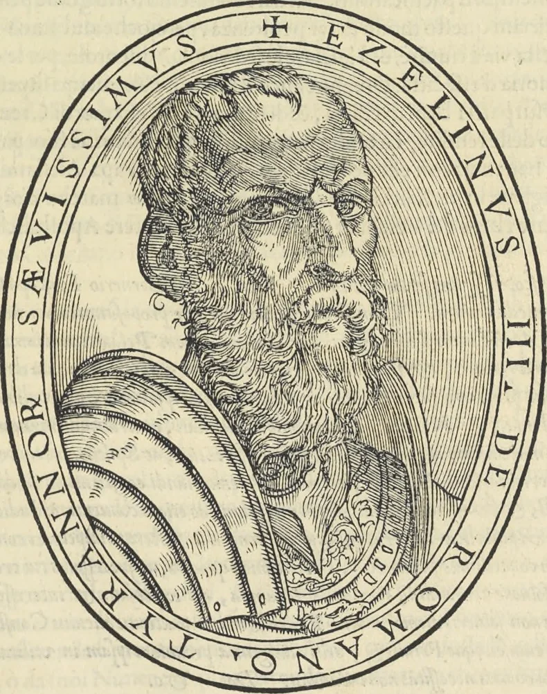 An illustration from Cremona fedelissima citta et nobilissima colonia de Romani : rappresentata in disegno col svo contado et illvstrata d'vna breve historia delle cose piv notabili appartenenti ad essa et de i ritratti natvrali de dvchi et dvchesse di Milano e compendio delle lor vite, 1585, leaf 68