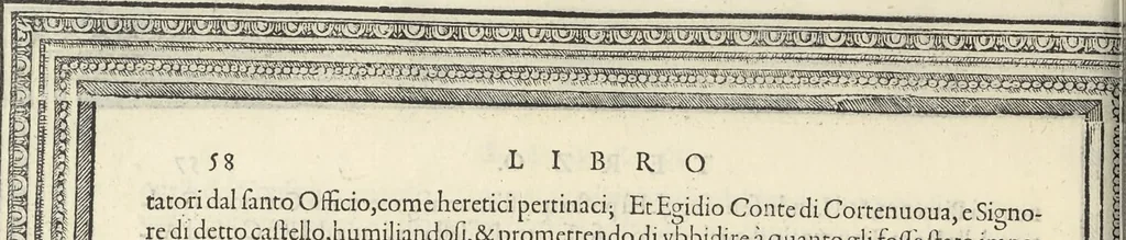 An illustration from Cremona fedelissima citta et nobilissima colonia de Romani : rappresentata in disegno col svo contado et illvstrata d'vna breve historia delle cose piv notabili appartenenti ad essa et de i ritratti natvrali de dvchi et dvchesse di Milano e compendio delle lor vite, 1585, leaf 73