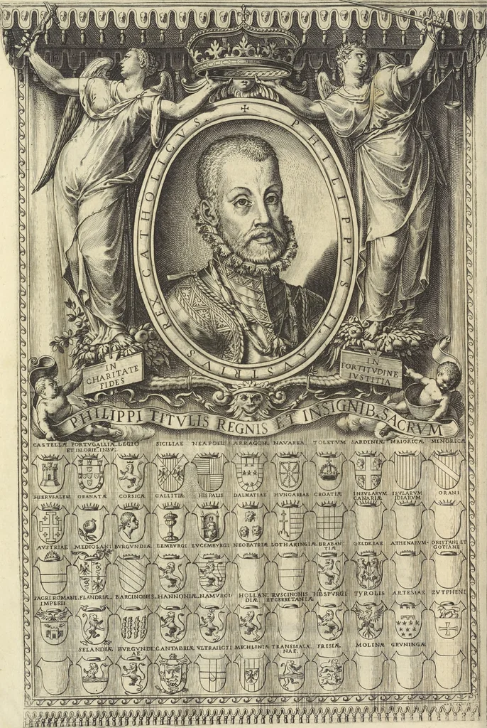An illustration from Cremona fedelissima citta et nobilissima colonia de Romani : rappresentata in disegno col svo contado et illvstrata d'vna breve historia delle cose piv notabili appartenenti ad essa et de i ritratti natvrali de dvchi et dvchesse di Milano e compendio delle lor vite, 1585, leaf 9