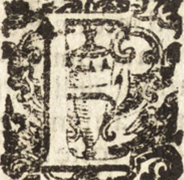 An illustration from Cronica istoriale di Tremiti, 1606, leaf 9