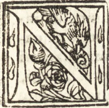 An illustration from Della forma delle mvse : cavata da gli antichi avtori greci et latini : opera vtilissima à pittori & scoltori, 1591, leaf 322
