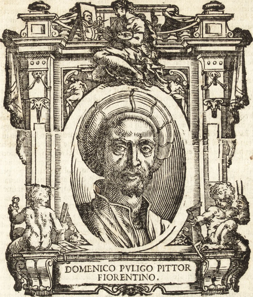 An illustration from Delle vite de' più eccellenti pittori, scultori, et architetti, 1648, leaf 116