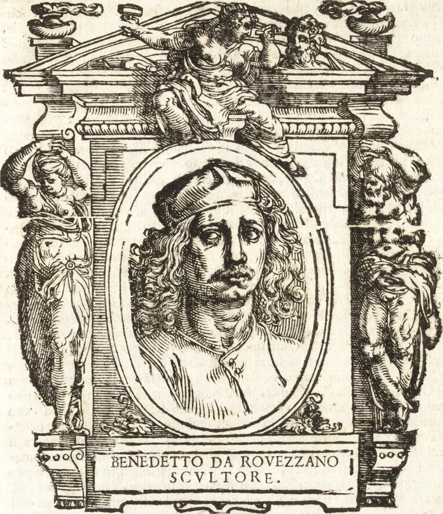 An illustration from Delle vite de' più eccellenti pittori, scultori, et architetti, 1648, leaf 136