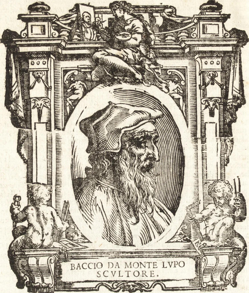 An illustration from Delle vite de' più eccellenti pittori, scultori, et architetti, 1648, leaf 139