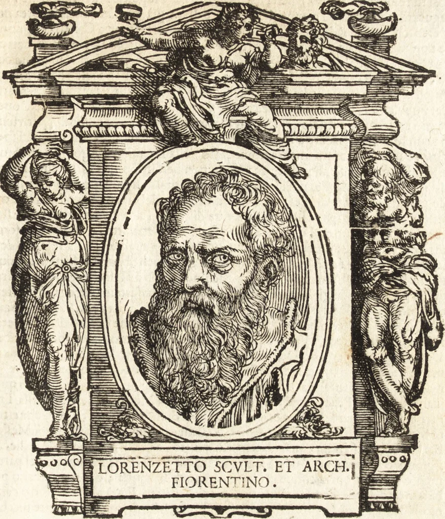 An illustration from Delle vite de' più eccellenti pittori, scultori, et architetti, 1648, leaf 146