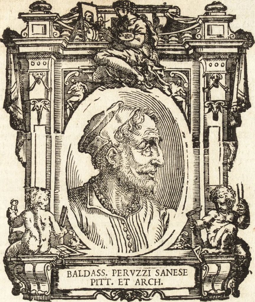 An illustration from Delle vite de' più eccellenti pittori, scultori, et architetti, 1648, leaf 150