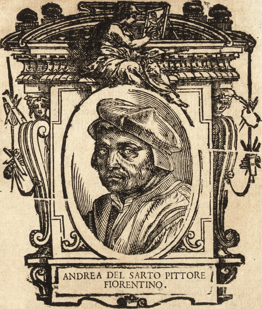 An illustration from Delle vite de' più eccellenti pittori, scultori, et architetti, 1648, leaf 162