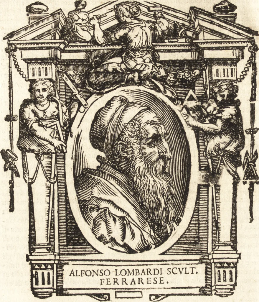 An illustration from Delle vite de' più eccellenti pittori, scultori, et architetti, 1648, leaf 187