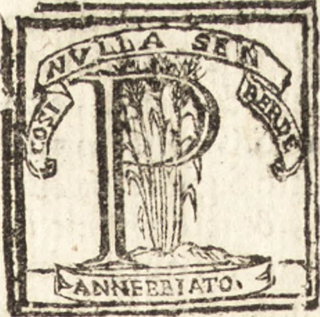 An illustration from Delle vite de' più eccellenti pittori, scultori, et architetti, 1648, leaf 194