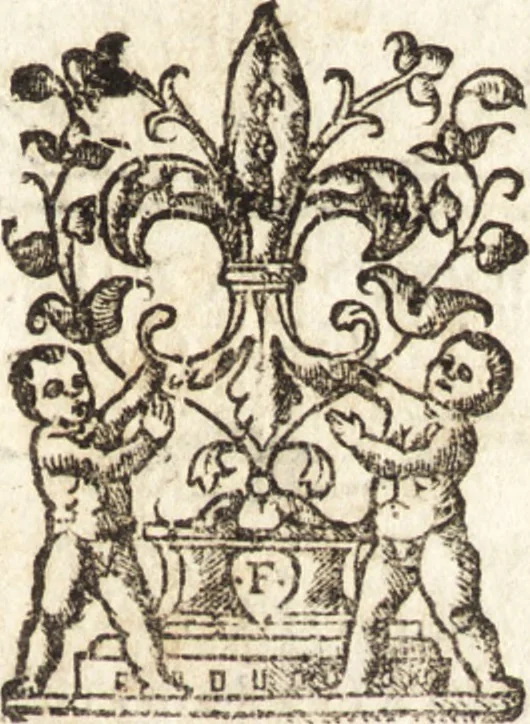 An illustration from Delle vite de' più eccellenti pittori, scultori, et architetti, 1648, leaf 208