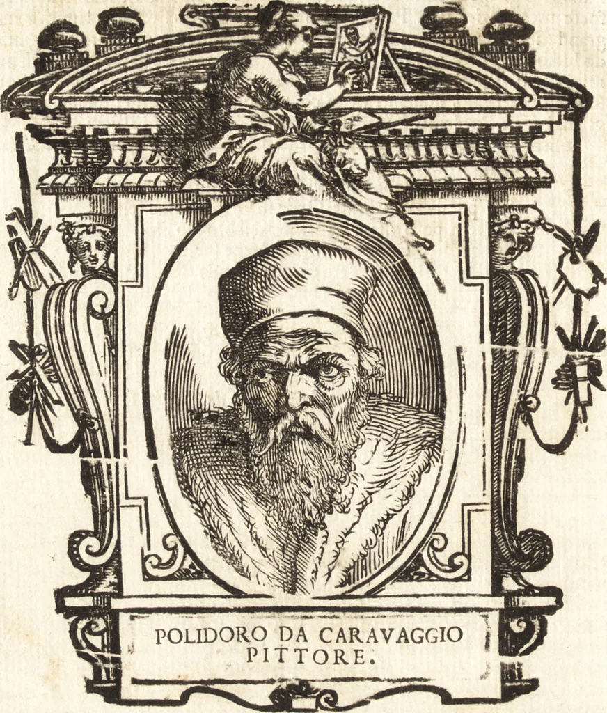 An illustration from Delle vite de' più eccellenti pittori, scultori, et architetti, 1648, leaf 209