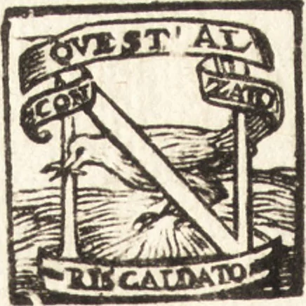 An illustration from Delle vite de' più eccellenti pittori, scultori, et architetti, 1648, leaf 209