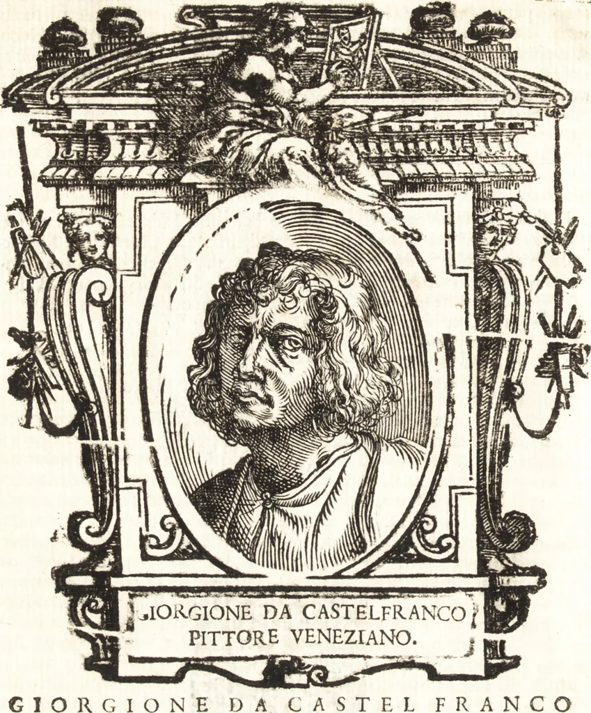 An illustration from Delle vite de' più eccellenti pittori, scultori, et architetti, 1648, leaf 25