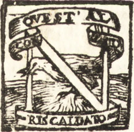 An illustration from Delle vite de' più eccellenti pittori, scultori, et architetti, 1648, leaf 25