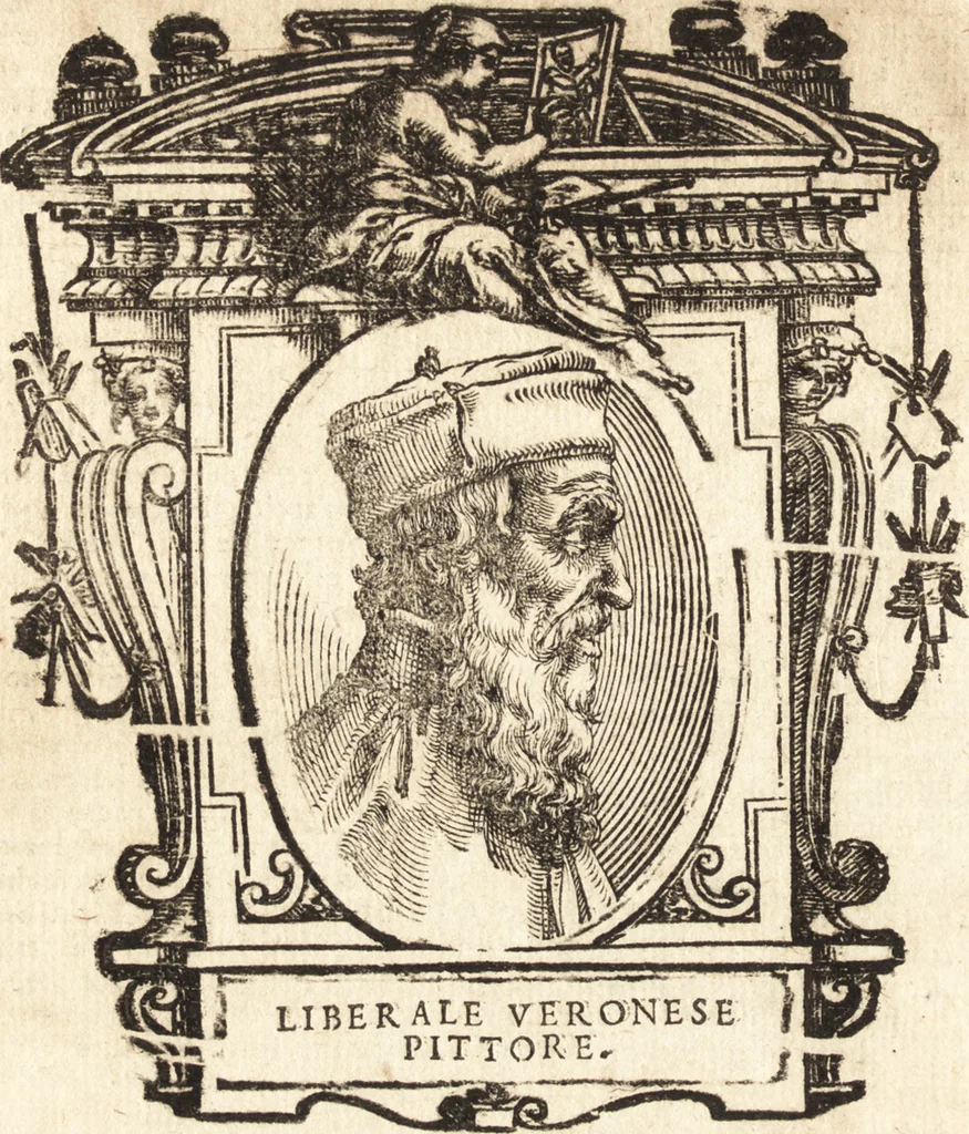 An illustration from Delle vite de' più eccellenti pittori, scultori, et architetti, 1648, leaf 257