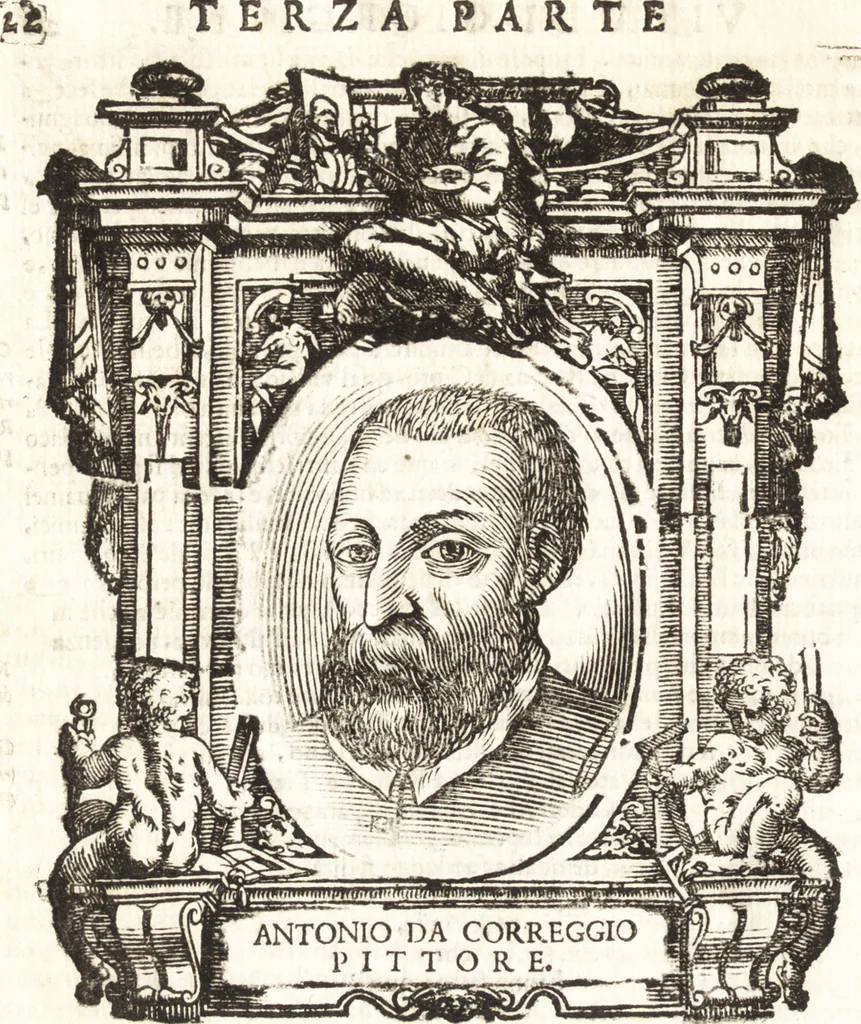 An illustration from Delle vite de' più eccellenti pittori, scultori, et architetti, 1648, leaf 29