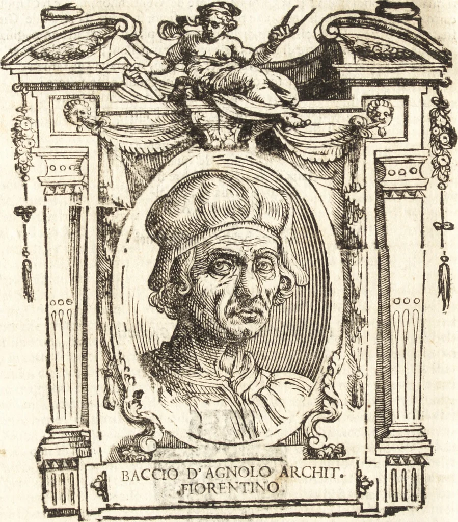 An illustration from Delle vite de' più eccellenti pittori, scultori, et architetti, 1648, leaf 291