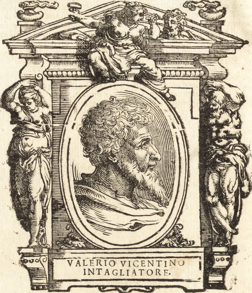 An illustration from Delle vite de' più eccellenti pittori, scultori, et architetti, 1648, leaf 297