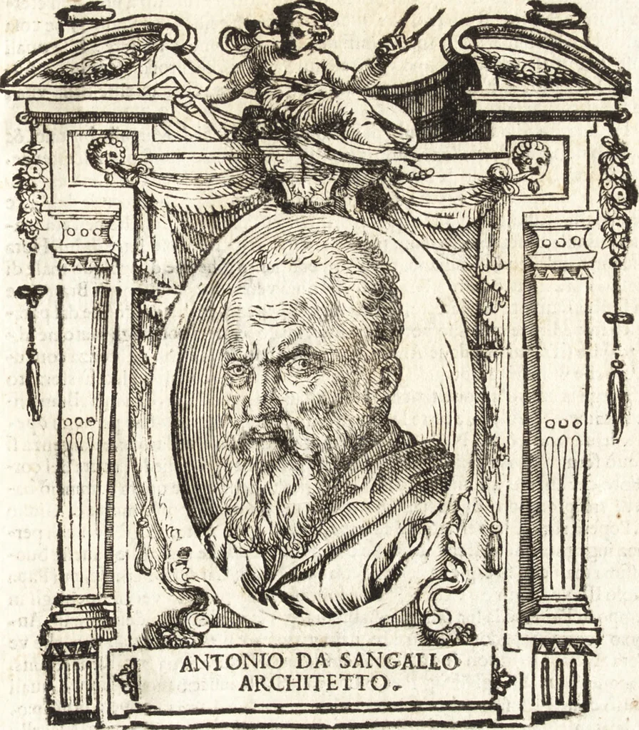 An illustration from Delle vite de' più eccellenti pittori, scultori, et architetti, 1648, leaf 324