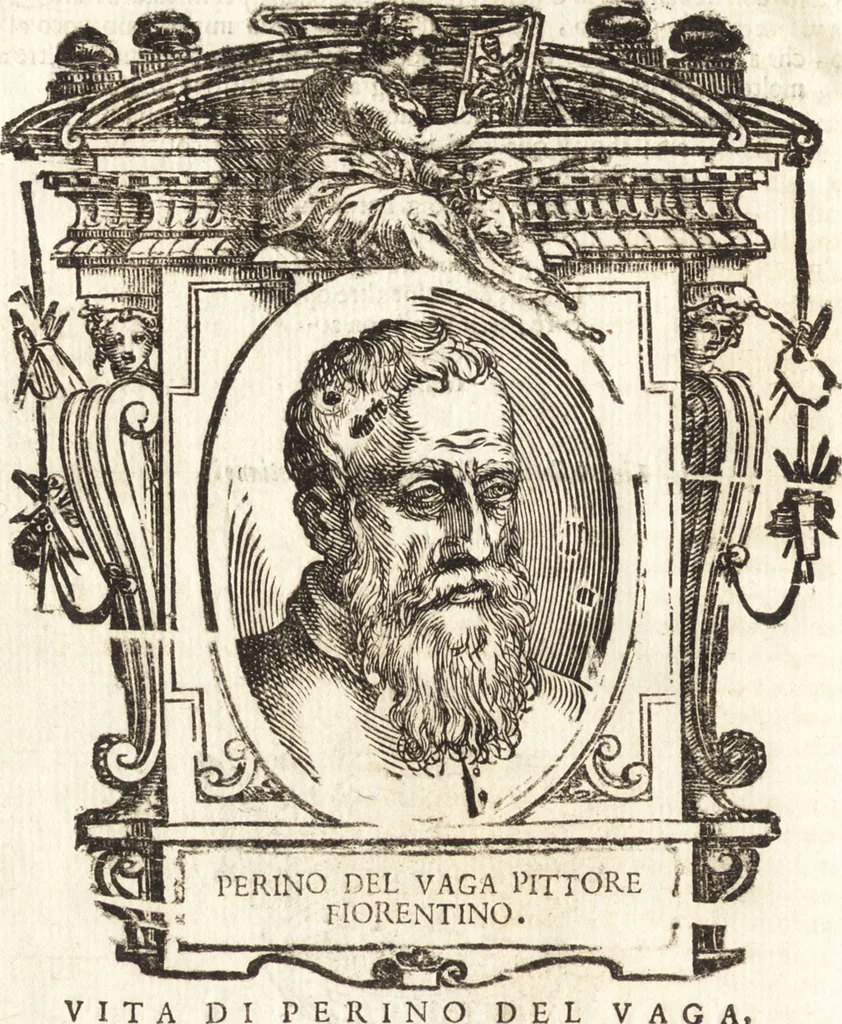 An illustration from Delle vite de' più eccellenti pittori, scultori, et architetti, 1648, leaf 359