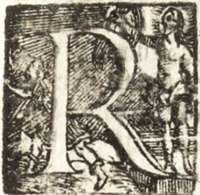 An illustration from Delle vite de' più eccellenti pittori, scultori, et architetti, 1648, leaf 390