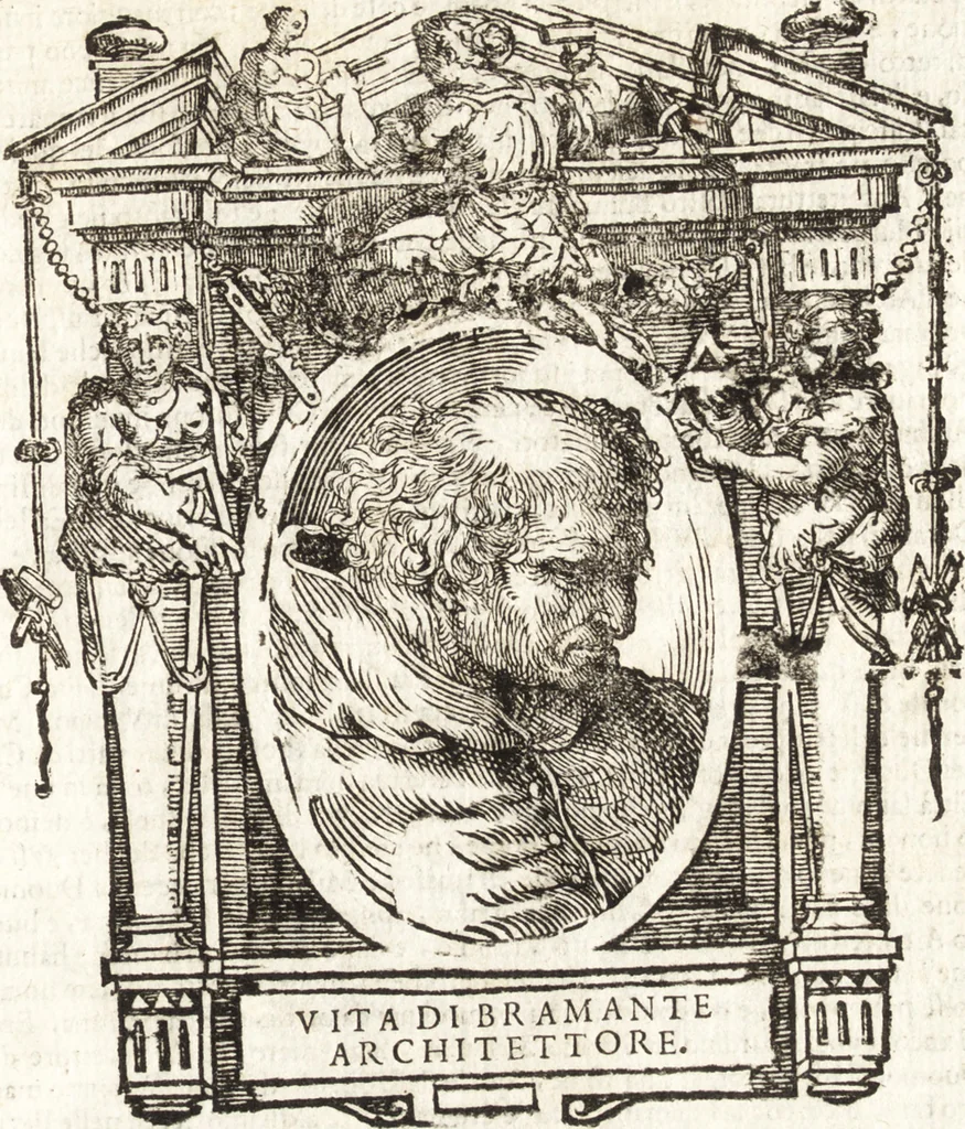 An illustration from Delle vite de' più eccellenti pittori, scultori, et architetti, 1648, leaf 40